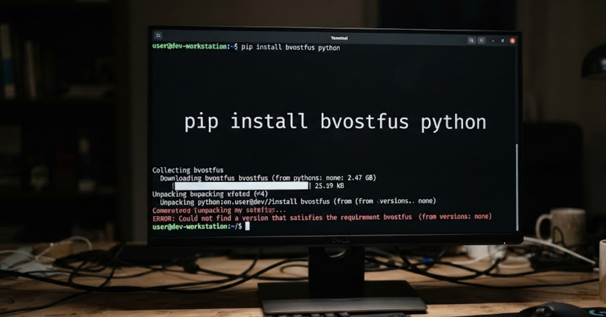 Install Bvostfus Python: A Complete Installation and Setup Guide