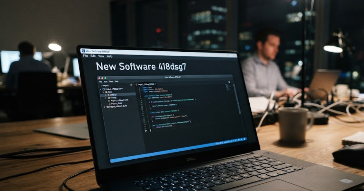 New Software 418dsg7: Complete Guide to Features, Python Integration, and Common Errors